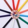 12色彩色铅笔/铁盒彩色铅笔/三角杆细节图