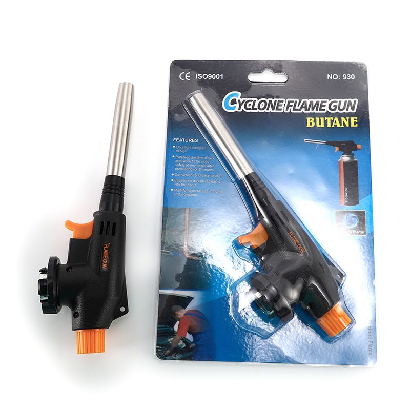 定制烧猪毛喷火枪卡式电子喷枪液化气罐点火器户外烧烤烘焙点火器