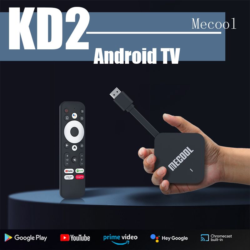 KD2 Mecool 电视棒 S905Y4 Android11.0 出口外贸东欧 中东 南非