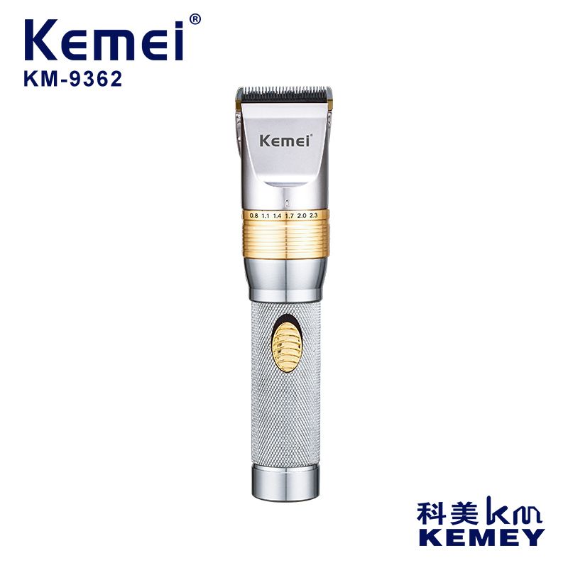 Cross-border manufacturers direct power supply cutting scissors KM-9362 barber shop special hair cutting tool shaver Kemi electric cutting scissors thumbnail