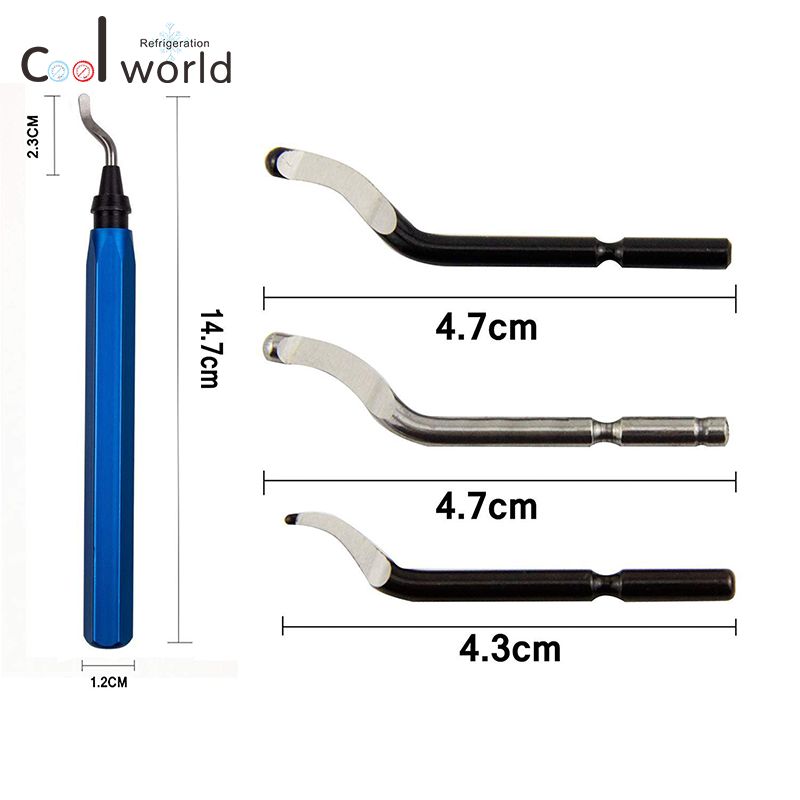 RB1000 Metal handle trimming knife deburring tool set, manual tools, Israeli rotary scraper with BS1010 deburring blade details Picture
