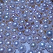 天然淡水珍珠可定制镶嵌散珠DIY材料10-11-12mm微瑕珍珠裸珠散珠
