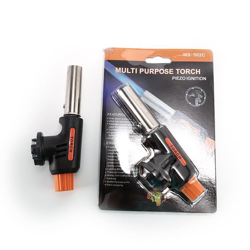 定制烧猪毛喷火枪卡式电子喷枪液化气罐点火器户外烧烤烘焙点火器