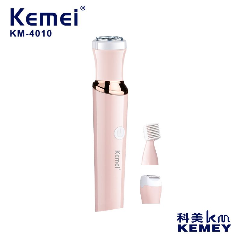 Cross-border manufacturers directly supply women hair remover KM-4010 shaver armpit hair leg shaver thumbnail