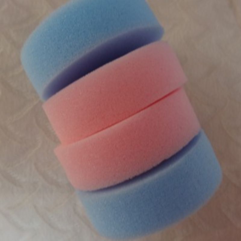 The manufacturer sells colored waxed sponges and car waxed sponges, which can be customized according to the size details Picture