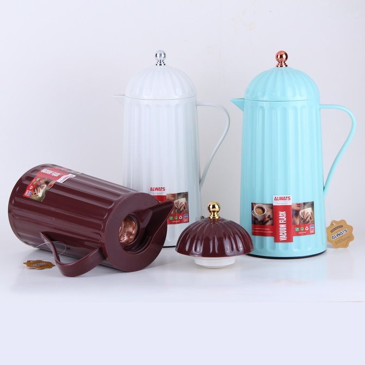 Always Plastic Shell, Glass Inner Liner, 24-Hour Insulated Coffee Pot, Red Liner, German Standard Insulated Bottle Specification drawing