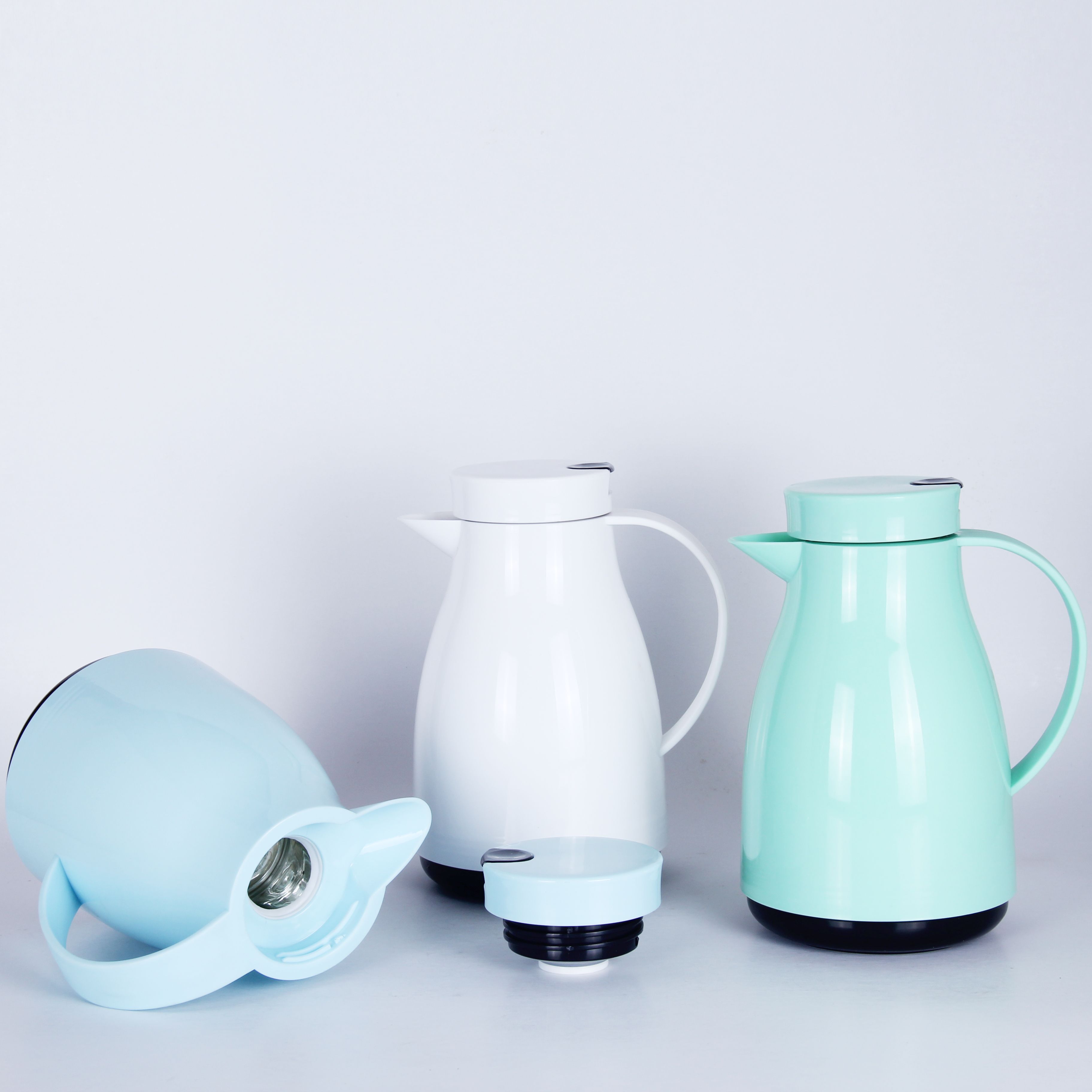 Always0.5l Large-Capacity Coffee Pot Factory Direct Sales, With Glass Inner Liner And Plastic Outer Shell details Picture