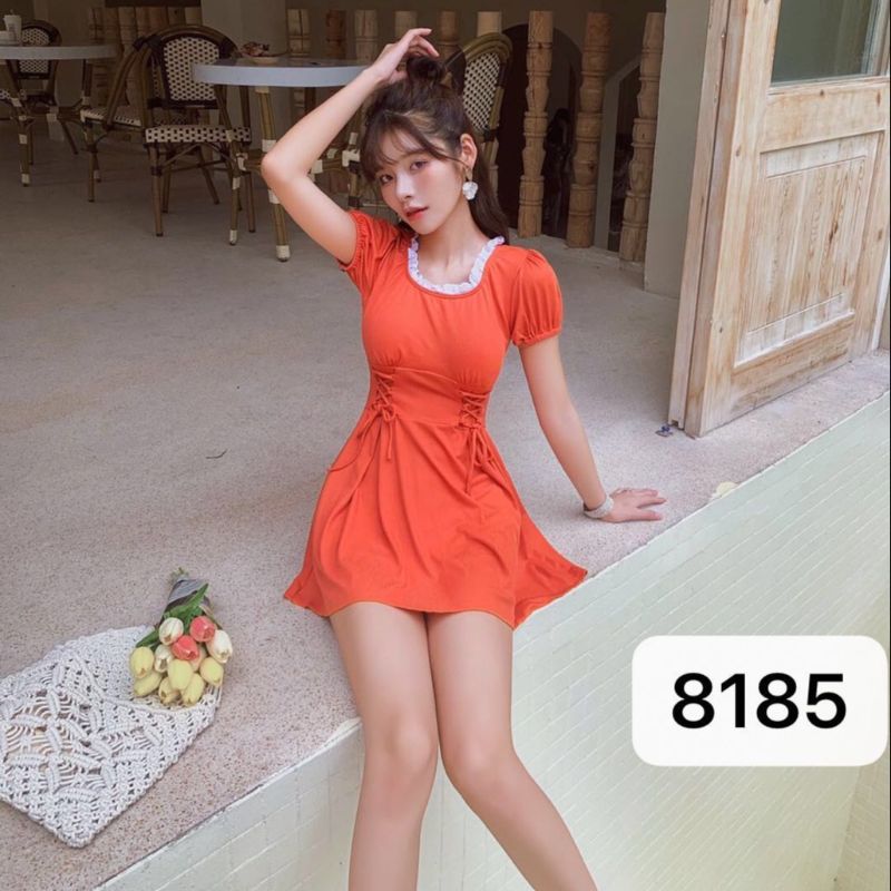 Polyester Still Swimsuit Fairy Waist 8185 details Picture