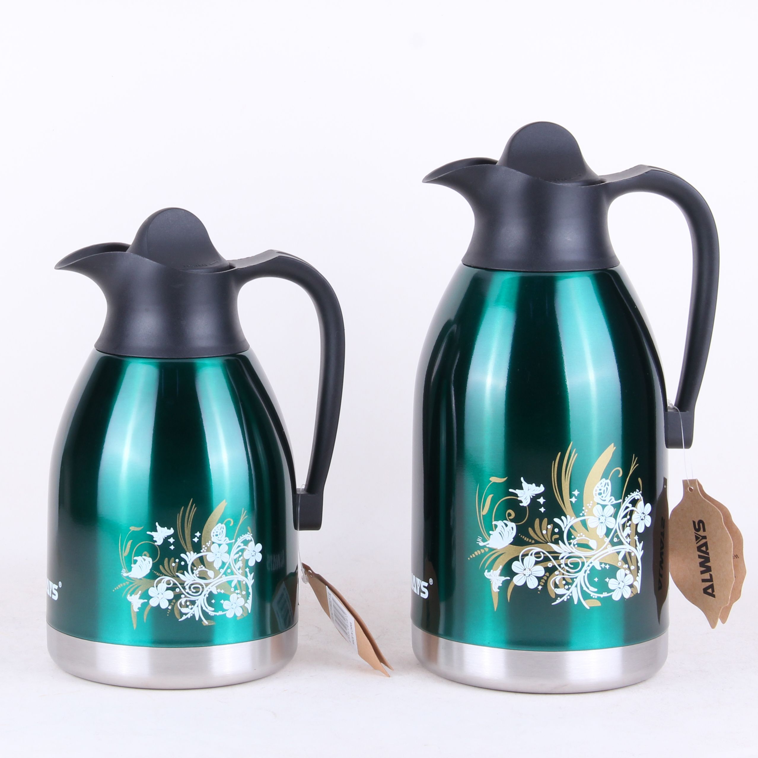 Yongfei thermos Flask YF3803CF, inner and outer stainless steel coffee pot details Picture