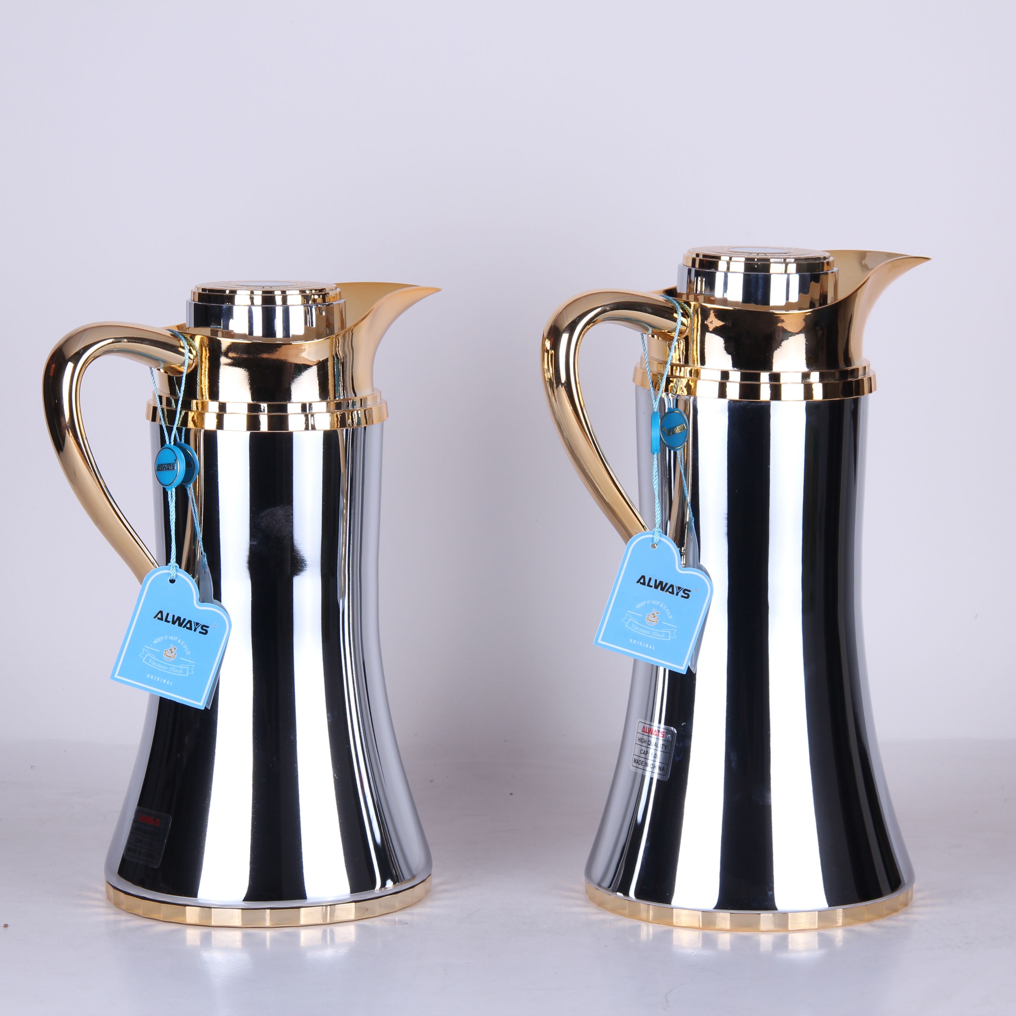 Camel-king thermos flask Two piece coffee pot Thermos flask with glass inner liner for large capacity hot water Specification drawing