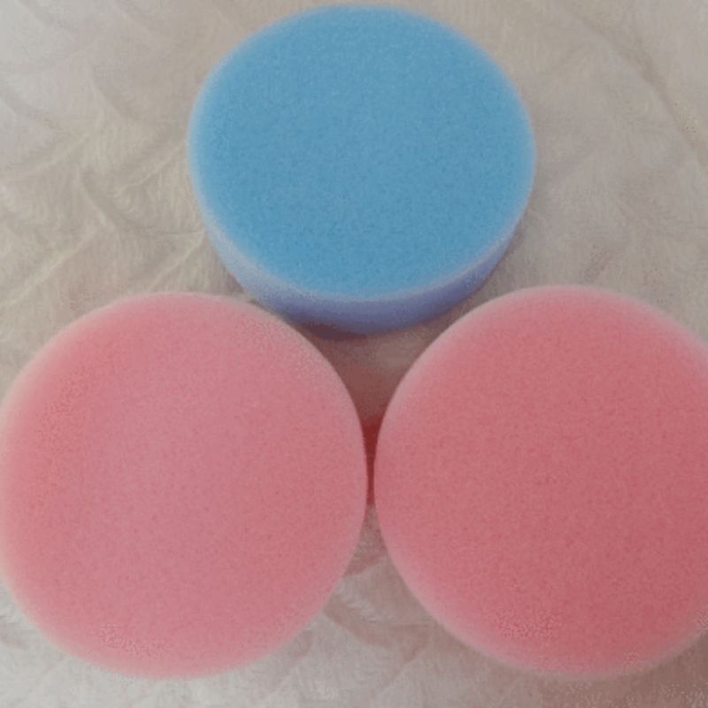 The manufacturer sells colored waxed sponges and car waxed sponges, which can be customized according to the size Specification image