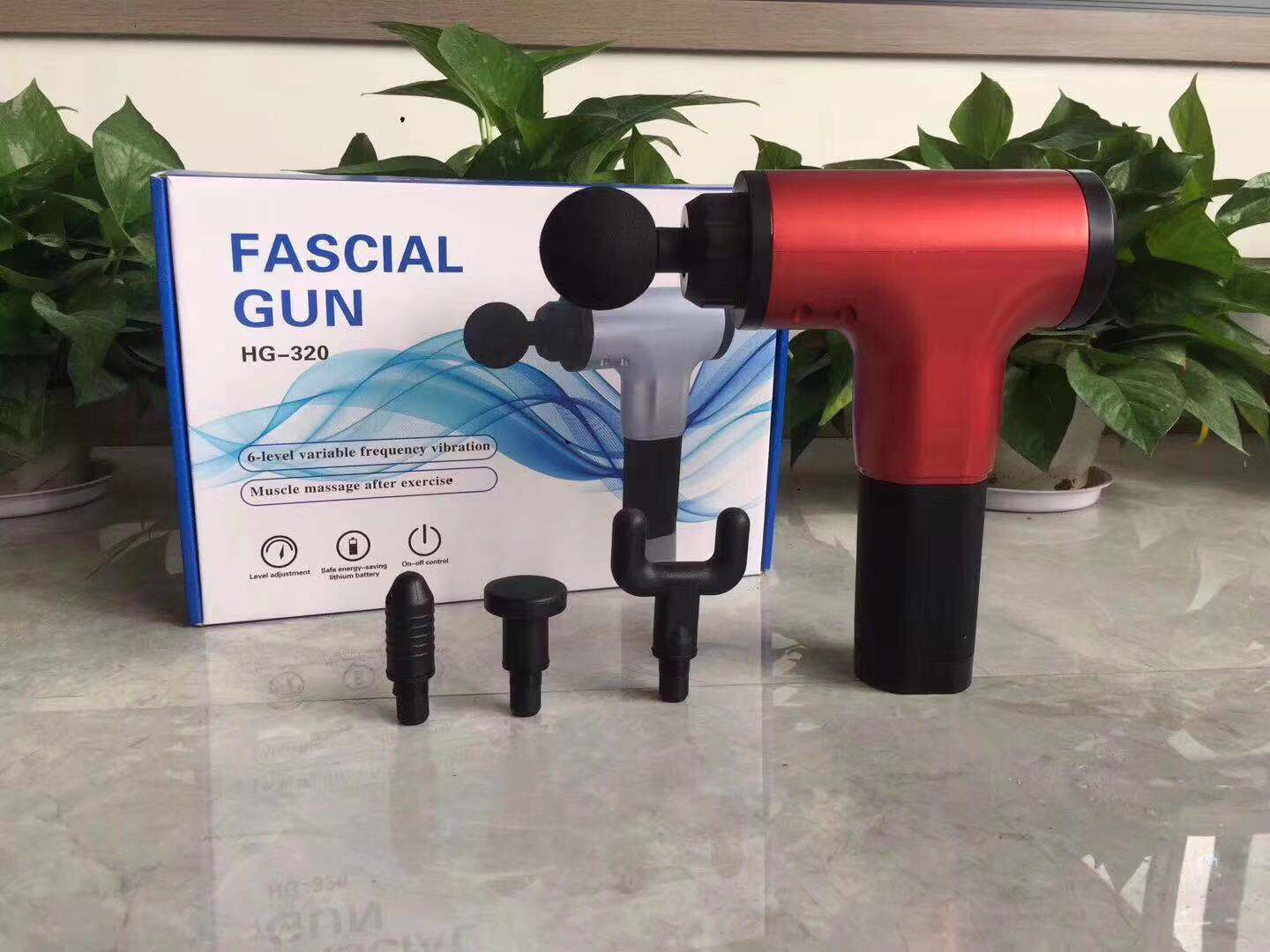 Foam roller, mini home massager, sports muscle relaxer, full-body electric massage gun Application Scenario