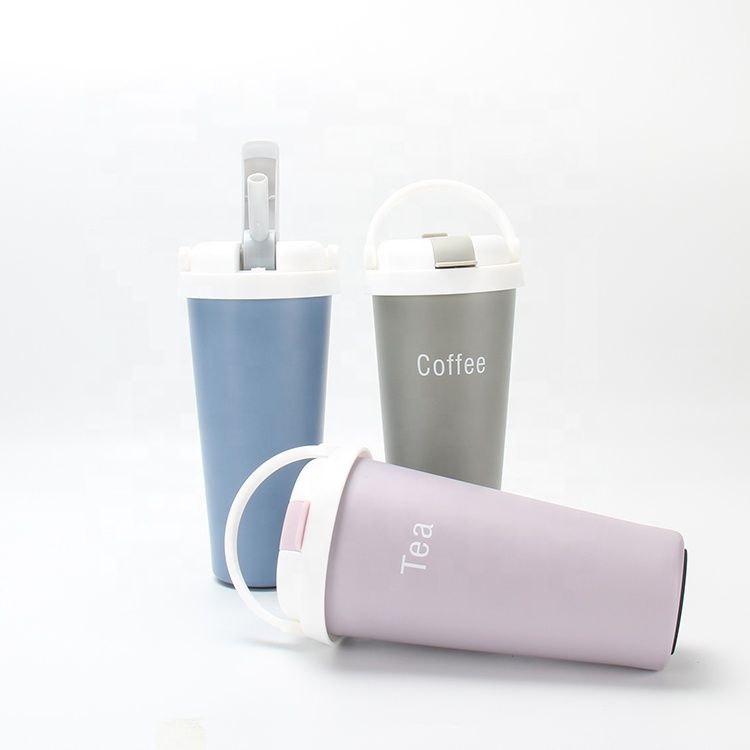 Precise customization of customer logo stainless steel tumbler coffee mugs sports bottle Students cup 500ml tritan water bottle thumbnail