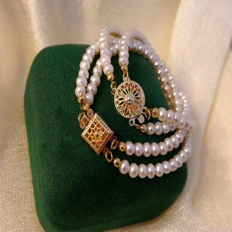 天然珍珠手饰实物图