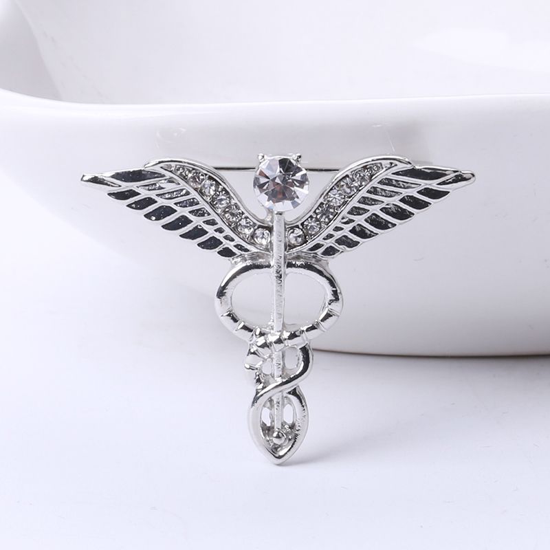 Ziyang's new factory direct sales men's brooches, brooches, high-end Korean suit jackets, badges, wings, scepters, suit collars, pin buttons, women's retro badges Application Scenario