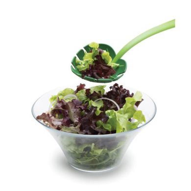 Jungle Spoon: Leaf Creativity, leaf strainer, kitchen cooking, jungle noodle scoop, Turtle leaf spoon Application Scenario