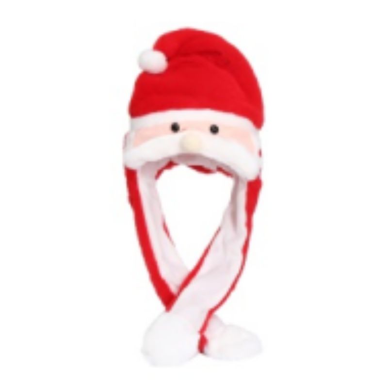 Luminous hat Christmas cartoon electric ears will mascot new doll plush toy manufacturers direct sales