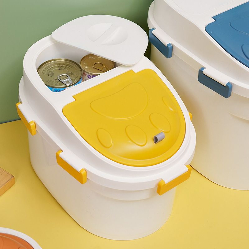 Kitchen sealed rice bucket storage plastic rice bucket grain storage bucket Application Scenario