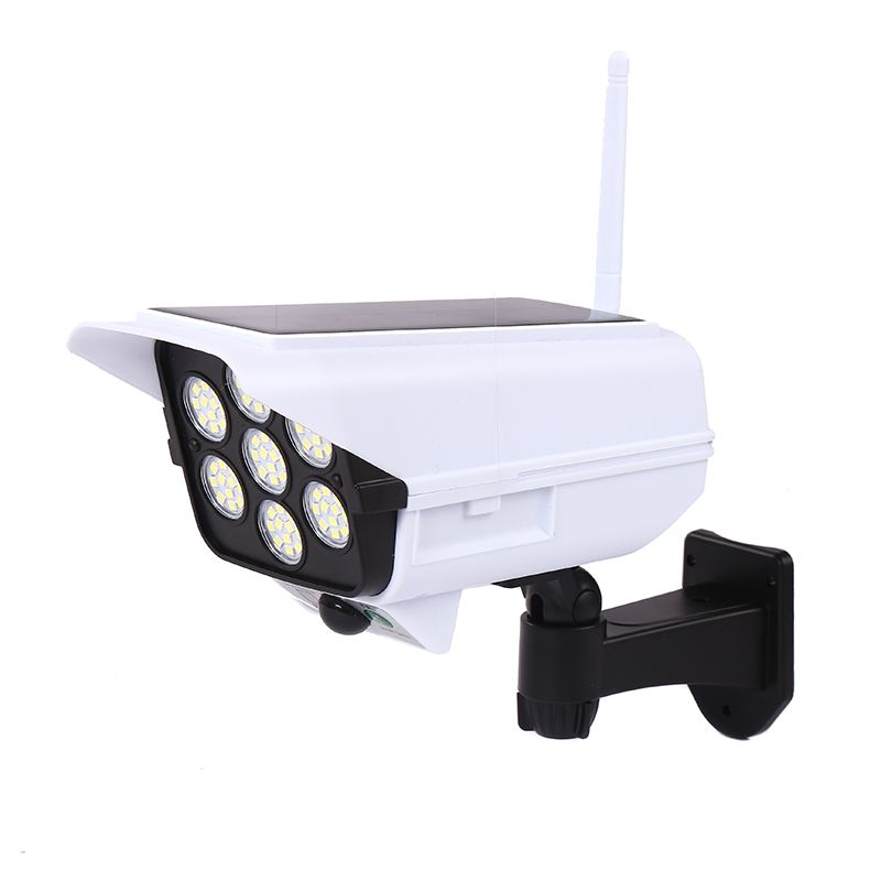 Solar wall lamps, human body sensing simulation monitoring lamps, fully automatic household outdoor anti-theft remote control rainproof garden lamps Application Scenario