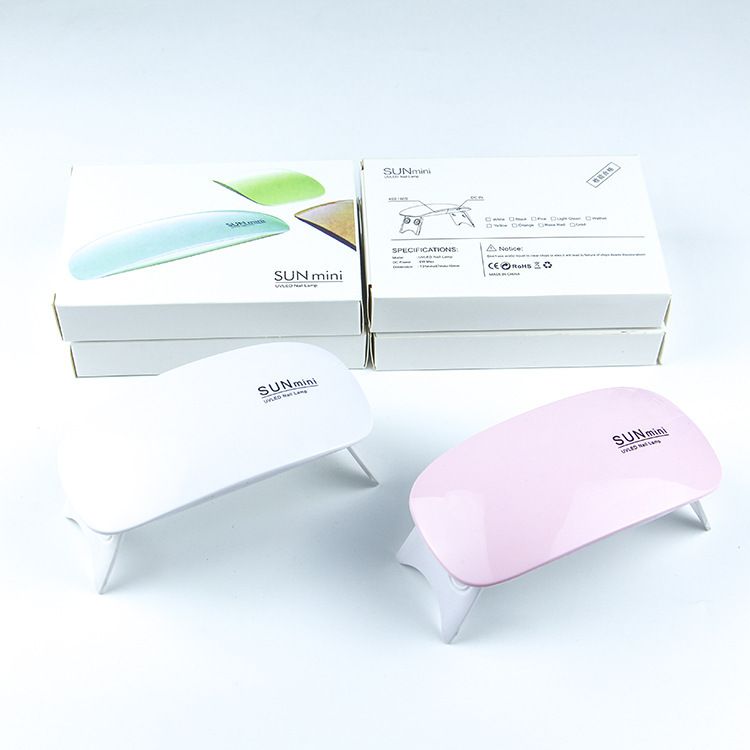 Mini mouse nail art machine, usb portable uv nail polish glue baking dryer, mini quick-drying nail art light therapy machine lamp details Picture