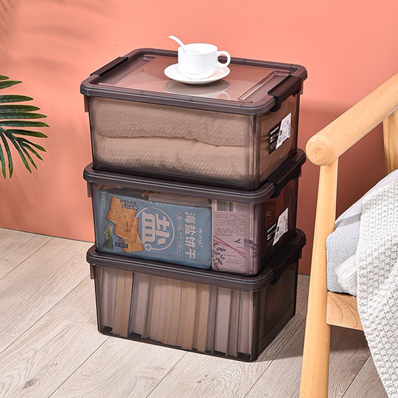 Sealed box, transparent plastic storage box, children's toy storage box, household sealed dust-proof and moisture-proof storage box Specification drawing