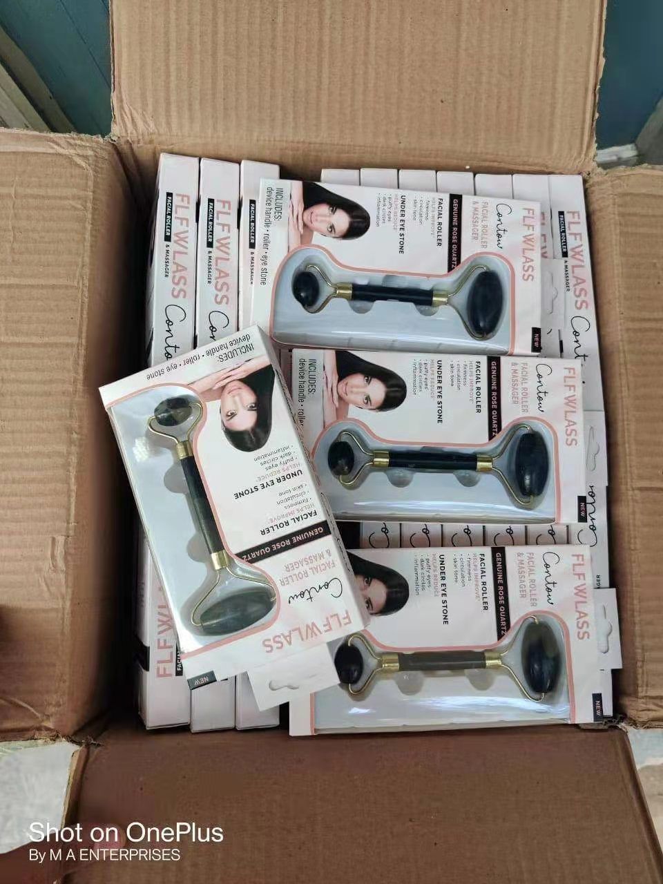 脸部按摩仪 瘦脸器 电动玉石按摩器 震动皮肤美容仪 去除黑眼圈