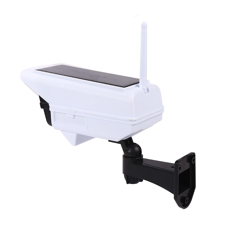 Solar wall lamps, human body sensing simulation monitoring lamps, fully automatic household outdoor anti-theft remote control rainproof garden lamps Item Picture