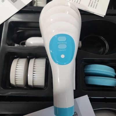 电动按摩洗澡刷 沐浴刷 多种功能长柄搓背搓澡器 洗脸器批发