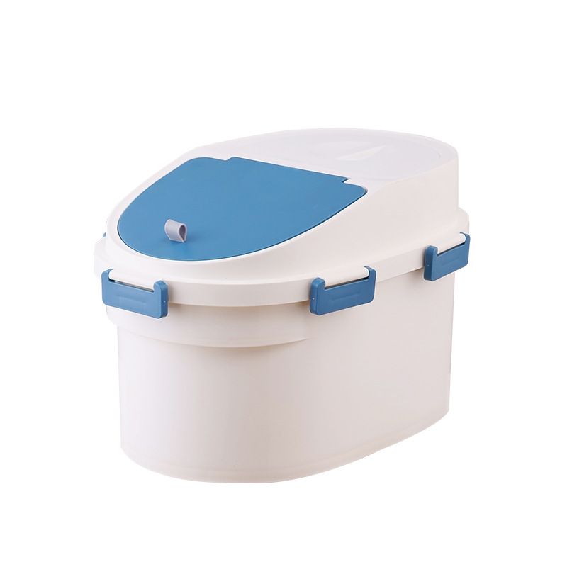 Kitchen sealed rice bucket storage plastic rice bucket grain storage bucket Item Picture