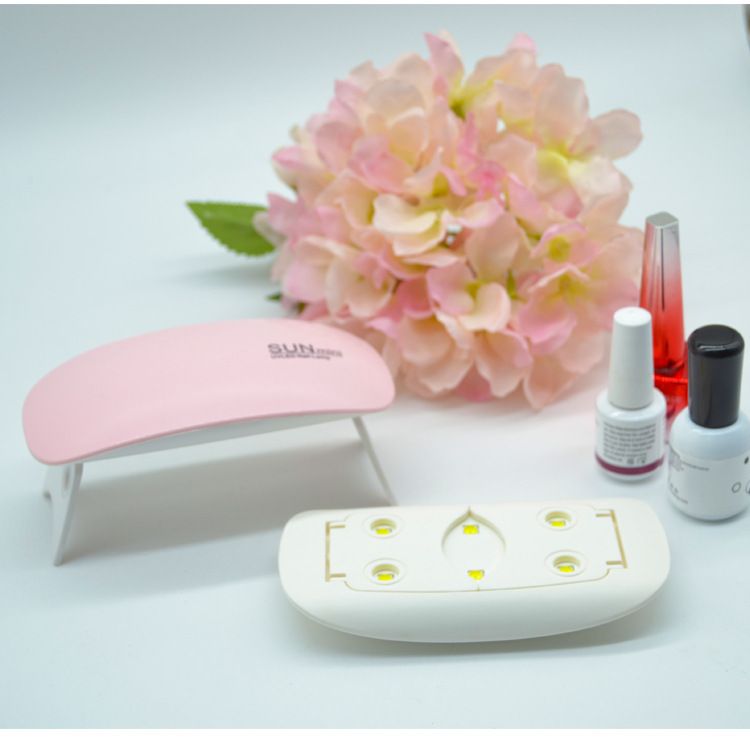 Mini mouse nail art machine, usb portable uv nail polish glue baking dryer, mini quick-drying nail art light therapy machine lamp Application Scenario