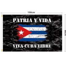 古巴国旗 PATRIA Y VIDA ,VIVA CUBA LIBRE FLAG 