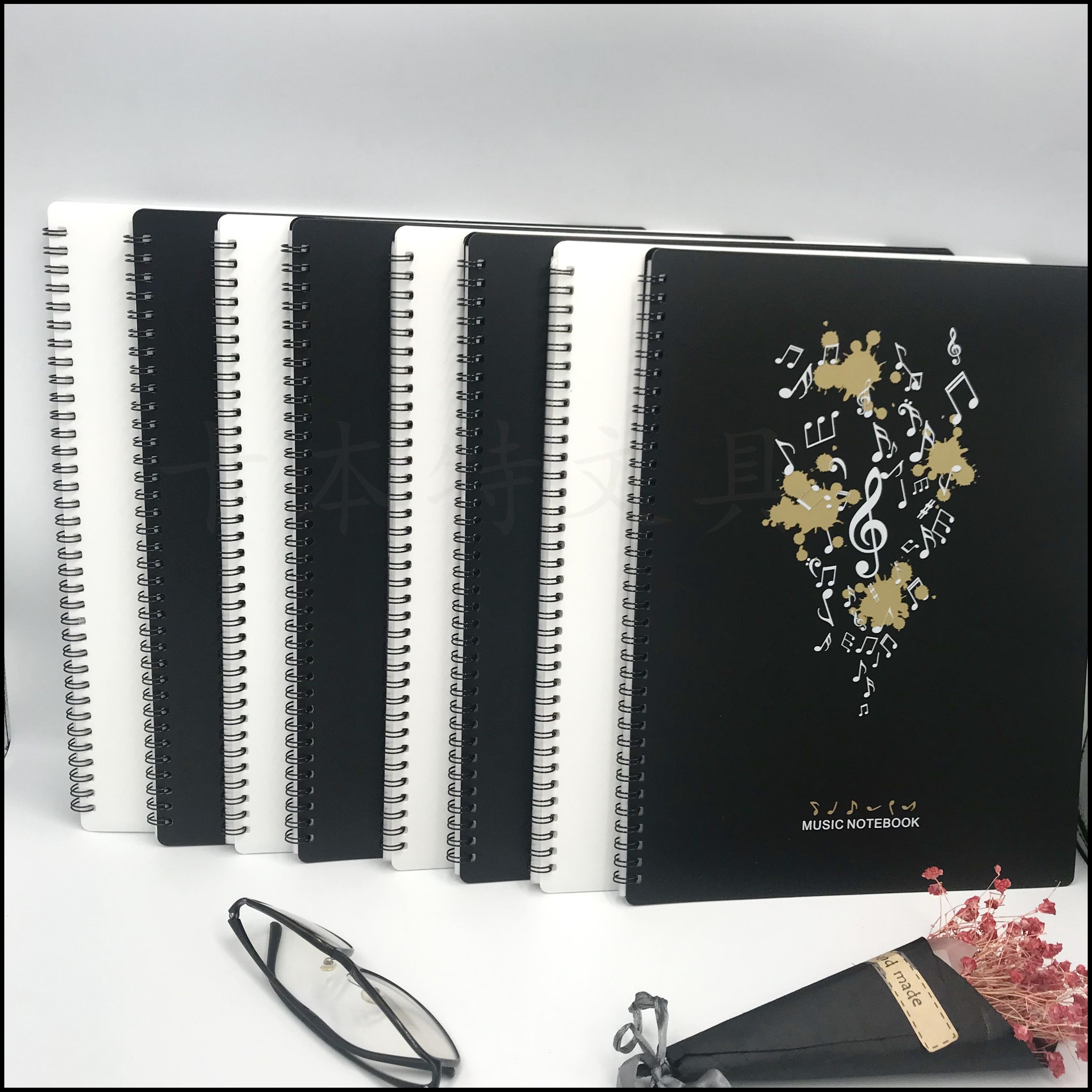Coil 40-page information book, office document book, factory direct sales, student music score holder, test paper book, insert bag
