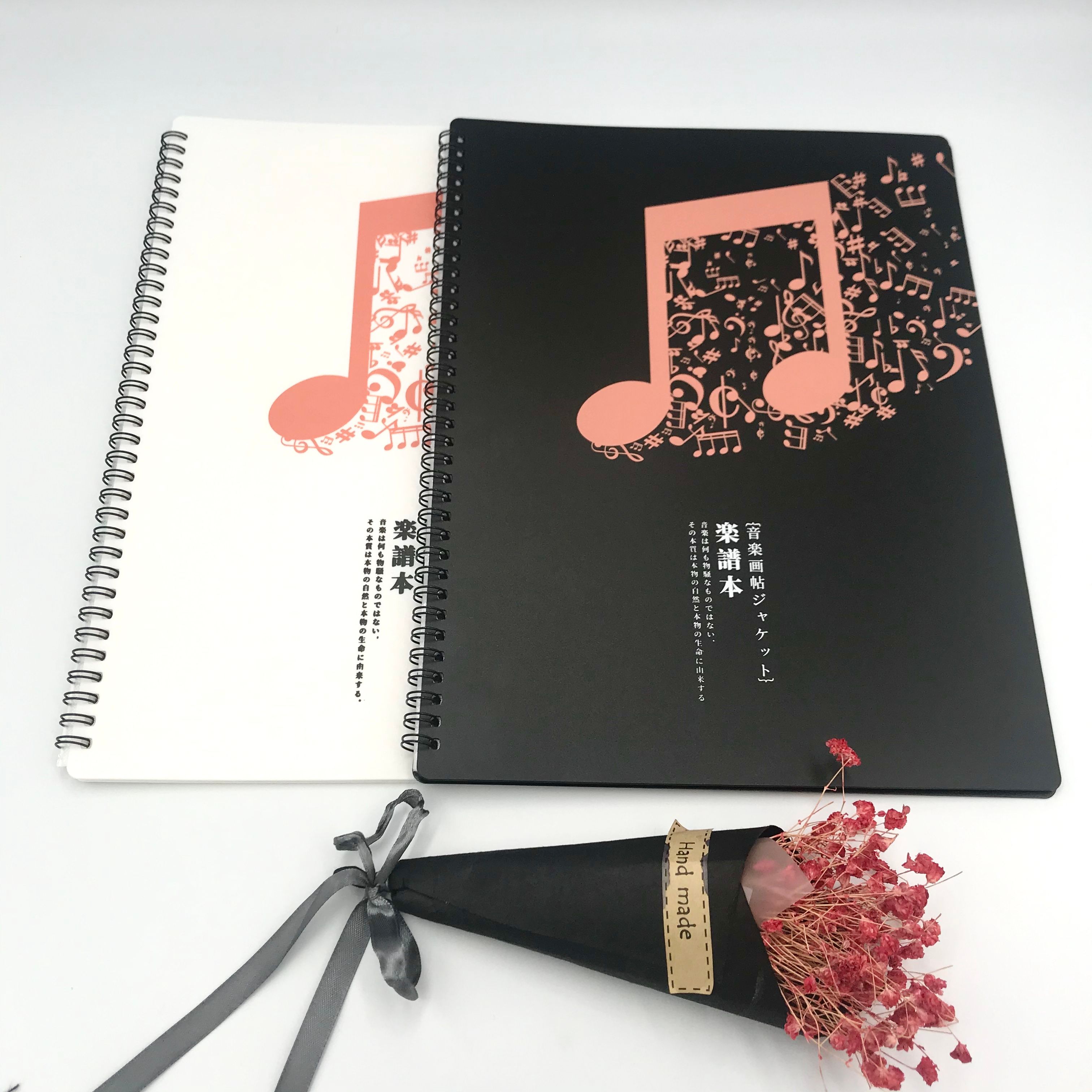 Coil 40-page information book, office document book, factory direct sales, student music score holder, test paper book, insert bag Item Picture