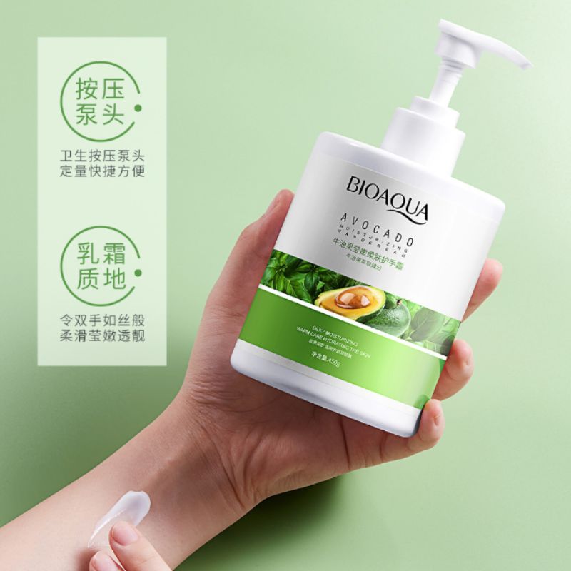Boquanya Avocado Moisturizing and Softening Hand Cream Application Scenario