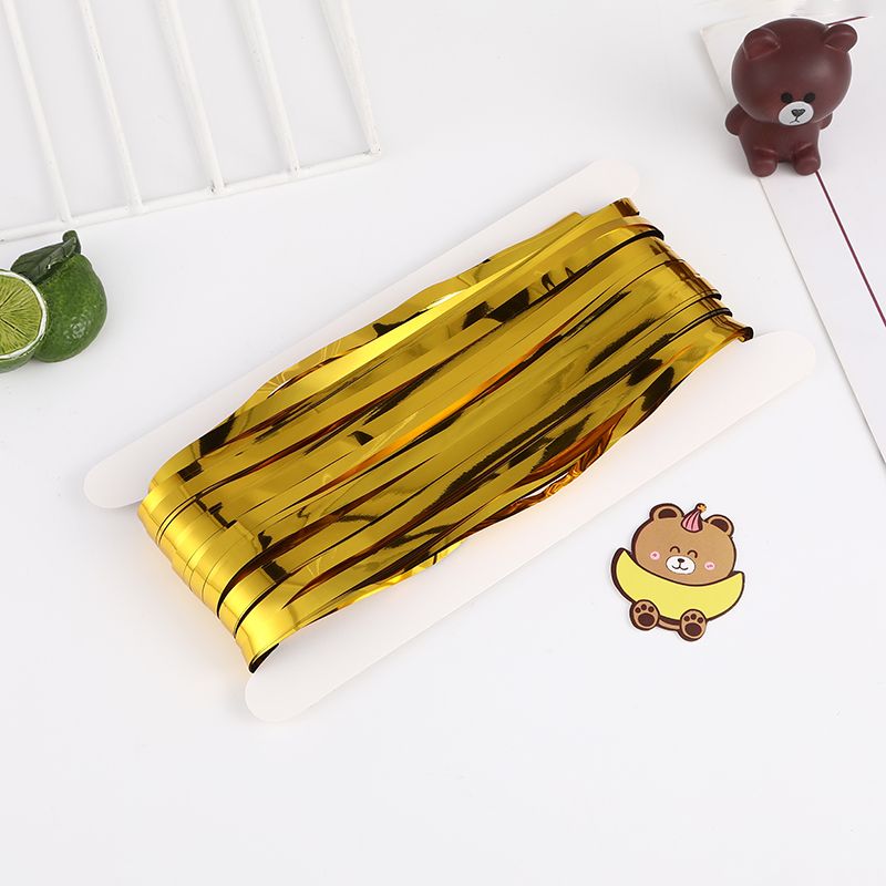 Factory direct sales, wholesale for foreign trade, rain curtain, party decoration, aluminum film balloon decoration background, and festival supplies wholesale Item Picture