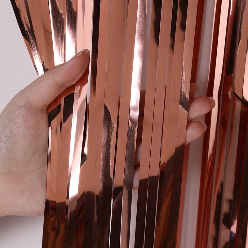 厂家直销外贸批发雨丝帘派对装饰用铝膜气球装饰背景节日用品批发