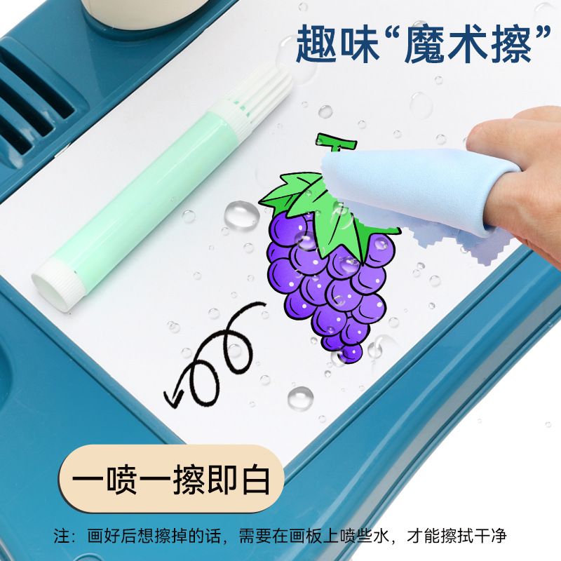 Projection drawing table children's intelligent projection drawing board Drawing machine projector learning puzzle early education multi-functional drawing board details Picture