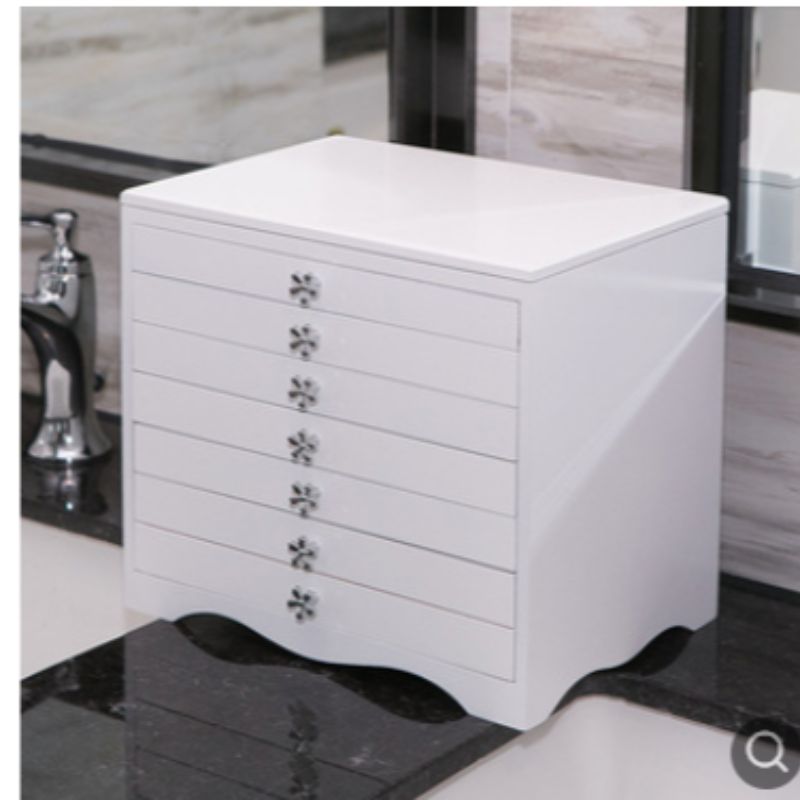 Wooden drawer jewelry box storage box Application Scenario