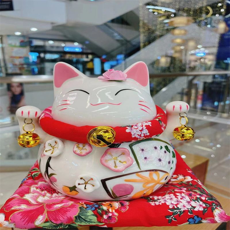 南泰日式猫储蓄罐开业送礼家居客厅创意摆件