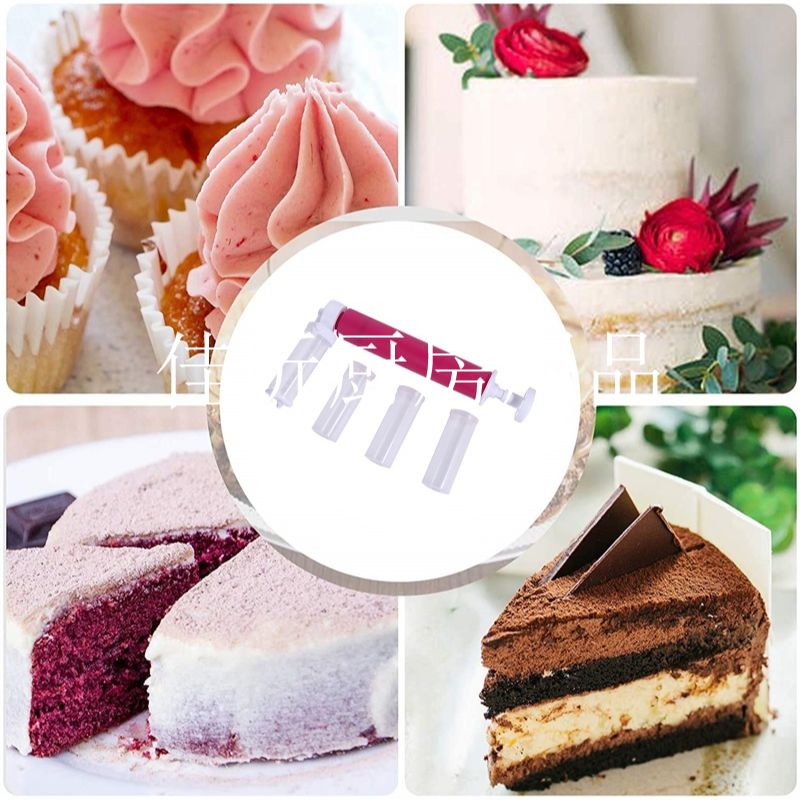 Cross-border best-selling cake spray tubes, baking tools, cake color sprayers, cake powder sprayers, baking small tools, Amazon bestsellers pic 3