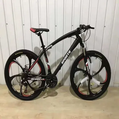 Bicycle mountain bike 26 inch 21 speed Python high carbon steel frame 6 knife one wheel for men and women cycling bicycles thumbnail