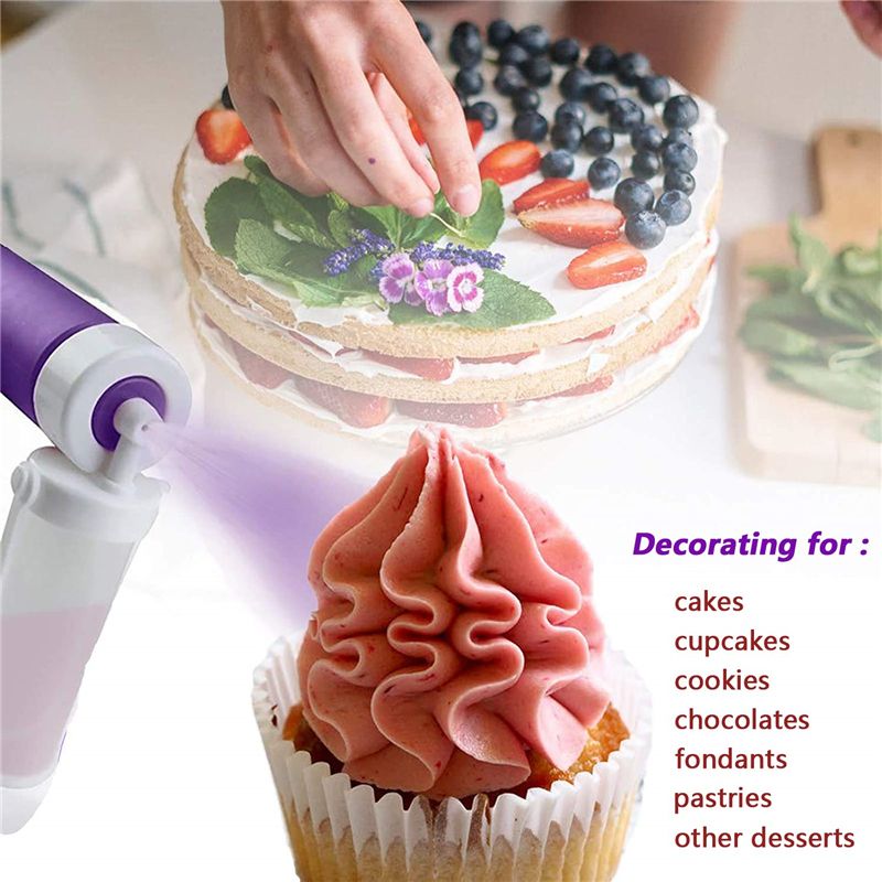 Cross-border best-selling cake spray tubes, baking tools, cake color sprayers, cake powder sprayers, baking small tools, Amazon bestsellers details Picture