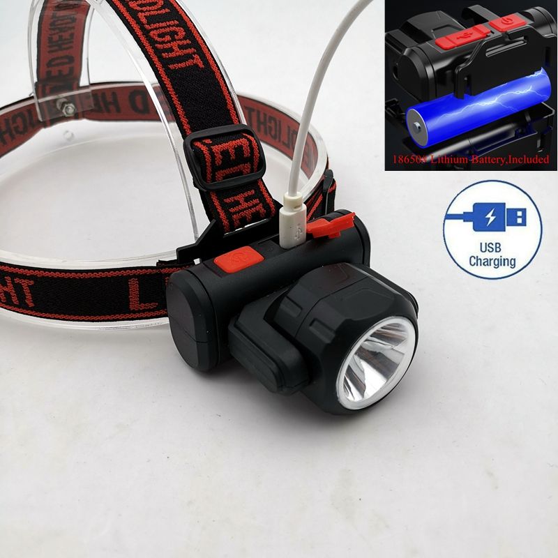 Outdoor high-intensity COB headlamp, multi-functional LED plastic portable lightweight headlamp, outdoor COB camping lamp Application Scenario