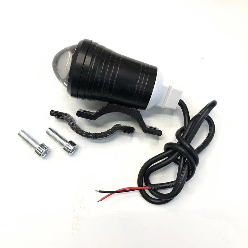 Motorcycle LED lights, 12V spotlights, high-intensity flashing lights, electric vehicle headlights, laser cannons, high and low beams Item Picture