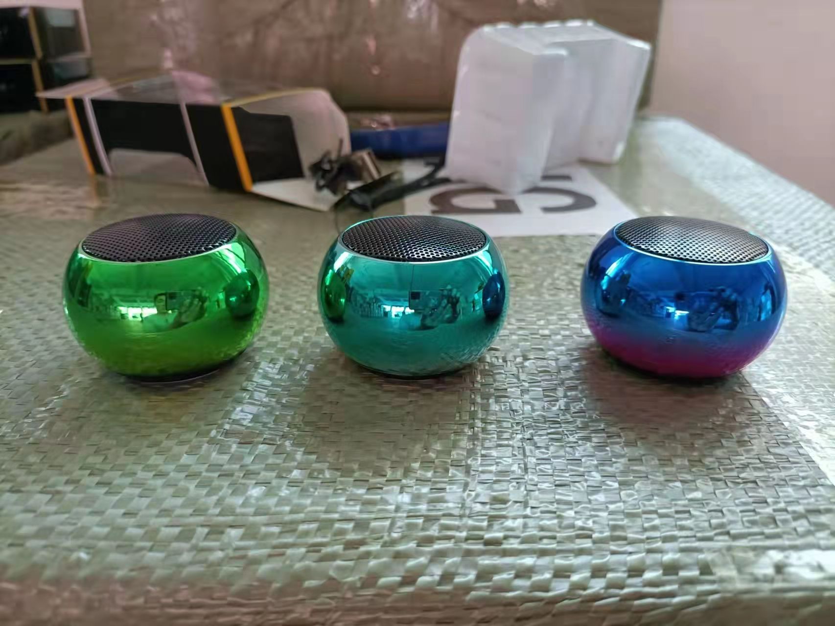 Wireless Bluetooth speaker, Bluetooth speaker M3 Colorful Speaker, TWS mini speaker Item Picture