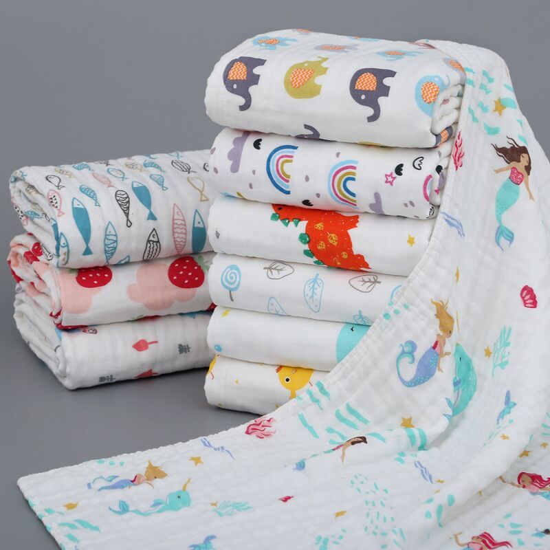 婴童抱被、被芯实物图