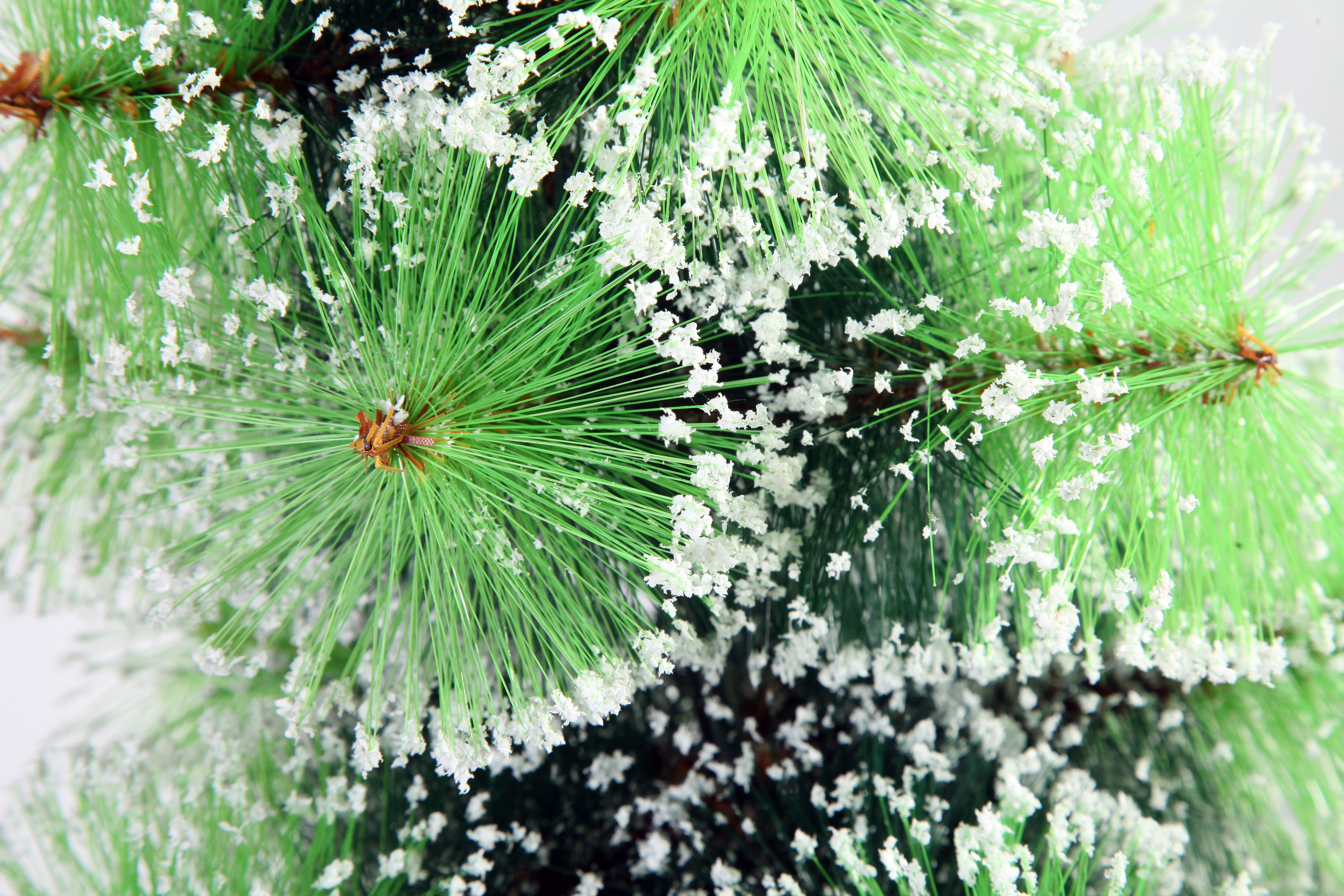 圣诞树外贸1.8m圣诞雪花双色松针树门店商场酒店橱窗圣诞节装饰