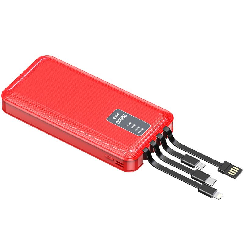 Powerbank Mobile Power Mini comes with a four-line 20000 mah powerbank portable Specification drawing