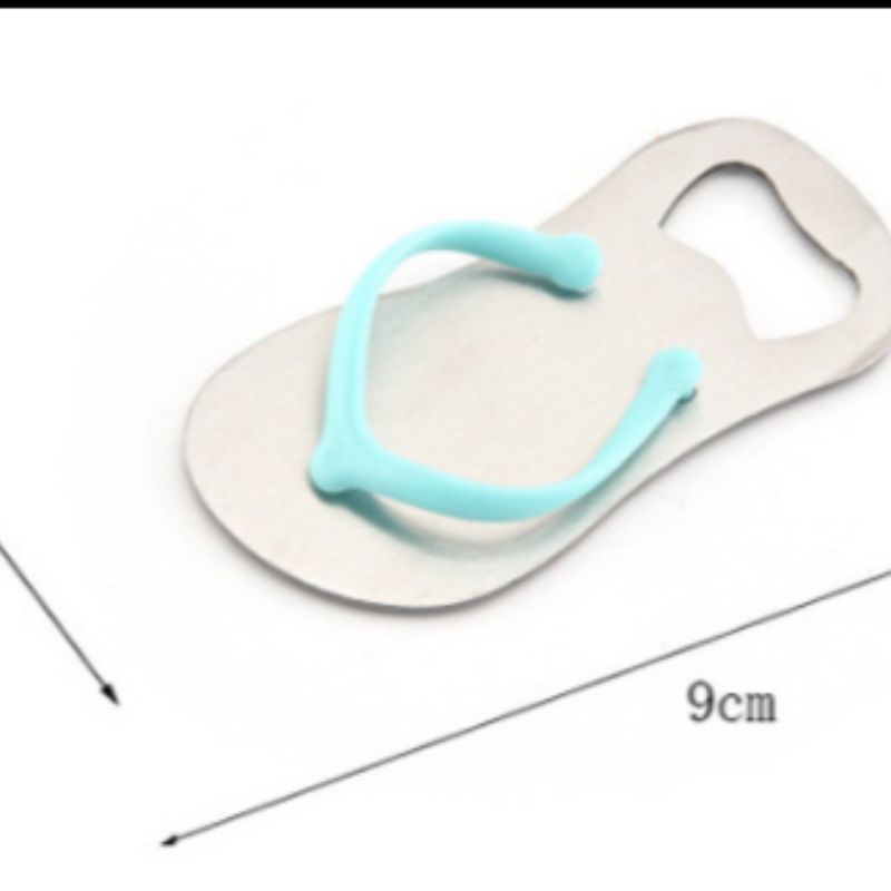 Stainless steel beer slipper bottle opener Specification image