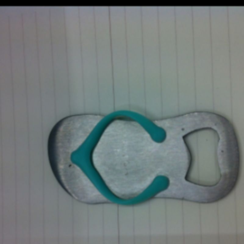 Stainless steel beer slipper bottle opener details Picture